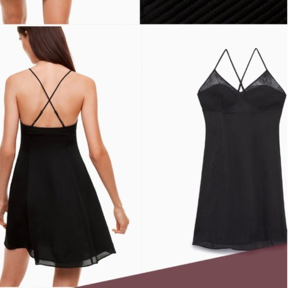 Aritzia Talula wine red Bustier Dress - Picture 10 of 11